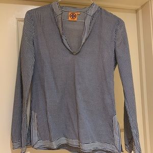 Tory Burch Polka Dots and Sparkled Hem